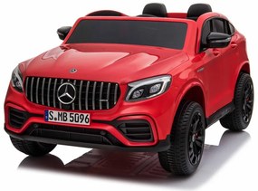 RAMIZ Elektrické autíčko Mercedes GLC 63S - Červené - MOTOR 4x45W - BATÉRIA - 2 x 12V/7Ah 2023