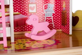 Drevený domček pre bábiky Kruzzel D11252