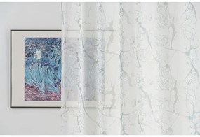 Záclona MIZAR 600x245 cm tyrkysový