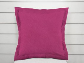 Biante Dekoračná obliečka na vankúš s lemom BK-005 Purpurová 60 x 60 cm