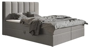 Čalúnená posteľ boxspring 160x200 S úložným priestorom