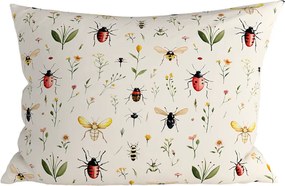 Polybavlnená obliečka na vankúš INSECTA POLY 70x90 cm, farebná