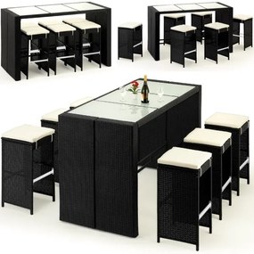 Záhradný ratanový nábytok Bar set Panda