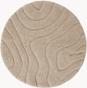 Okrúhla bavlnená kúpeľňová predložka Strandängen