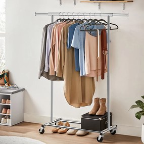 Pojazdný vešiak na oblečenie