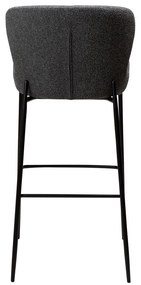 Sivá barová stolička 105 cm Glam – DAN-FORM Denmark