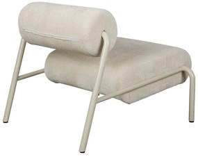 Krémové kreslo Lekima – Zuiver