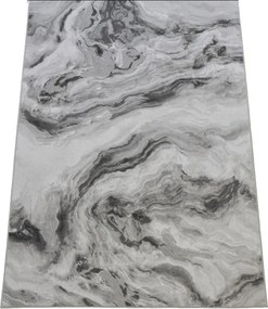 Koberec Accra 6506 Grey – sivý obdĺžnikový koberec s vzorom Rozmer: 200x290 cm