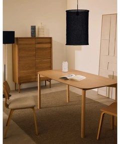 Jedálenský stôl v dekore jaseňa 90x160 cm Indara – Kave Home