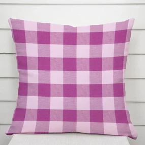 Biante Bavlnená obliečka na vankúš Olivia OL-021 Fialová kocka veľká 70 x 90 cm