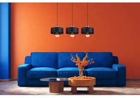 Luster na lanku VEST 3xE27/60W/230V