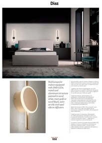 Redo 01-2696 - LED Nástenné svietidlo DIAZ LED/20W/230V CRI 90 biela