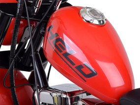 JOKOMISIADA Elektrická motorka Chopper na batériu pre deti s nosnosťou max. 80 kg PA0318 červená