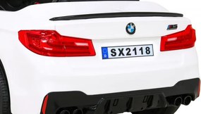 Detské elektrické autíčko BMW M5 DRIFT biele