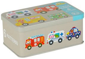 KIK Konzervované puzzle vozidlá 30 puzzle