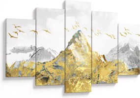 Obraz - Zlatá hora (150x105 cm)
