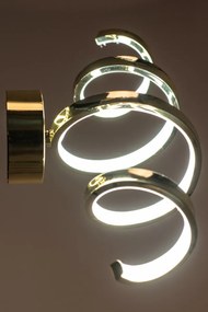 Nástenná lampa LED SPRING APP827-W zlatá