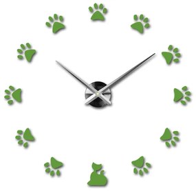 Moderné nalepovacie nástenné hodiny SS | 3D hodiny 12S017 Wanduhr