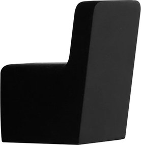 Aqualine Aqualine, háčik hranatý, čierna matná, UN82025B