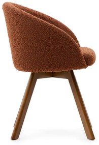 Jedálenská stolička viran fleece medená MUZZA