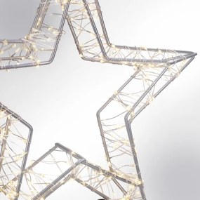 Brilagi - LED vonkajšia vianočná dekorácia LED/3,6W/230V IP44 44x30 cm hviezda