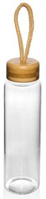Sklenená fľaša s bambusovým uzáverom Bambum Diem, 500 ml