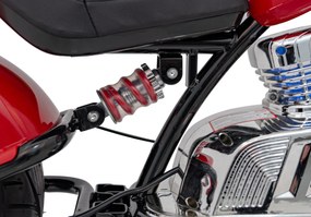 Ramiz Motorka Chopper Warrior červená