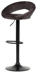 Barová stolička Autronic 39 cm hnedá látka AUB-822 BR4