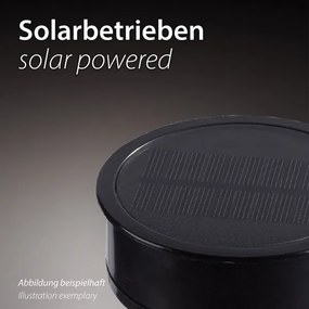 JUST LIGHT. 19106-18-3 - SADA 3x LED solárne svietidlo FACKEL LED/0,24W/1,2V čie