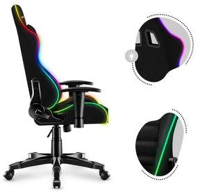 Detská herná stolička Ranger - 6.0 RGB mesh
