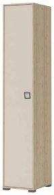 Skriňa 1D Kiki P1-BK/KI-01 beech/sand