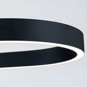 Orion - LED luster na lankách CARRARA LED/80W/230V 2700/3000/4000K čierny