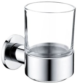 Držiak kefiek Novaservis Ferro Smile vrátane poháre leštená nerez ASM03, 1 ks