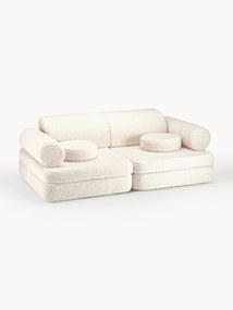 Modulárna detská pohovka z plyšu Sugar
