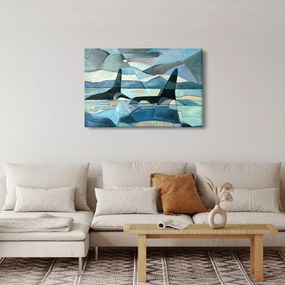 Obraz - Kosatky (90x60 cm)