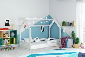 Domčeková posteľ DOMČEK 1 160x80 Biela