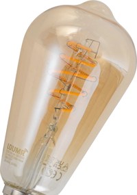 Sada 5 ks Inteligentná stmievateľná LED žiarovka E27 ST64 Jantárová 4,9 W 320 lm 2500 K