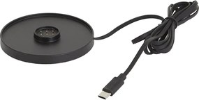 Vonkajšia stolná lampa béžová nabíjateľná vrátane nabíjacej stanice IP65 - Grill