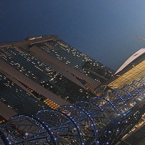 Obraz modernej metropoly (120x50 cm)