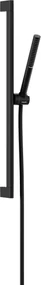 Hansgrohe Pulsify S, sprchová súprava 100 1jet EcoSmart+ so sprchovou tyčou 900 mm, čierna matná, HAN-24383670