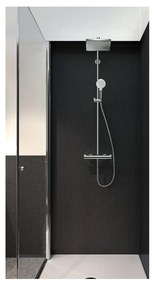 Hansgrohe Crometta E, showerpipe 240 1jet EcoSmart 9 l/min s termostatom, chróm, HAN-27281000