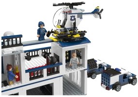 lupilu®  Stavebnica Clippy L (policajná stanica)  (100395513)