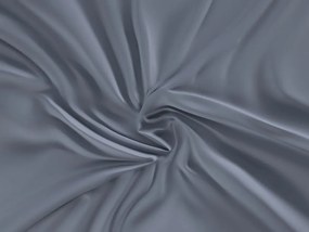 Kvalitex Luxusná Saténová plachta tmavo sivá Bavlna Satén, 90x200 cm
