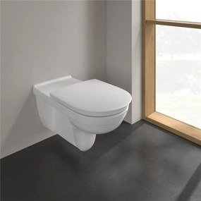 VILLEROY &amp; BOCH ViCare závesné WC s hlbokým splachovaním bez vnútorného okraja, 360 x 700 mm, biela alpská, 4601R001