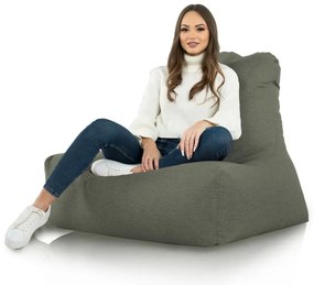 Kreslo Bali melanž zelené