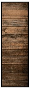 Hnedý behúň Zala Living Cook &amp; Clean Wild Wood, 150 x 50 cm