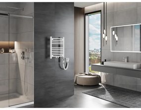 Mexen Mars, elektrické vykurovacie teleso 500 x 400 mm, 300 W, biela, W110-0500-400-2300-20