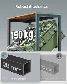 Regál na prepravky BSC373K01