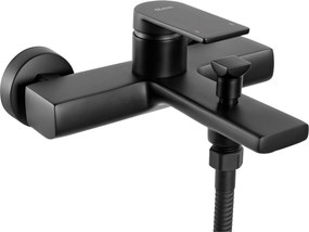 Rea Verso, vaňová batéria s ručnou sprchovou súpravou, čierna matná, REA-B7903