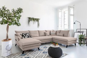 XXXLutz SEDACIA SÚPRAVA, textil, taupe P & B - Sedačky - 002330007210